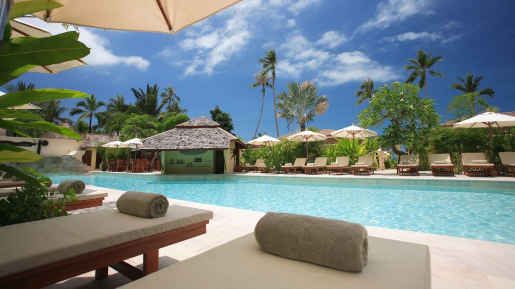 Swimming Pool in a hotel