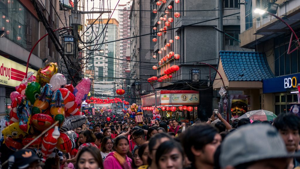 Binondo during the Chinese New Year